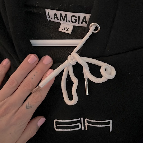 I AM GIA Black Sweater - Picture 3 of 3